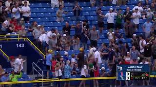 Yandy Díaz's 12th home run of the 2026 season