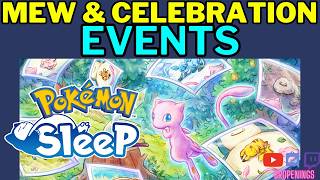 Mew - How to get more snapshots & where to go for Celebration Event #pokemonsleep
