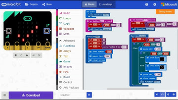 The BBC micro:bit - BINARY SEQUENCE