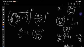 Differntial Equations Class 12 Cbse and isc( order and degree, variable seperable and homogenous)
