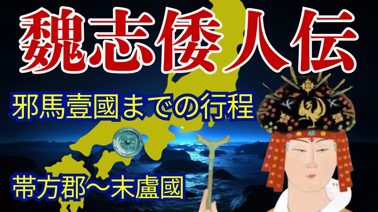 【徹底検証】邪馬台国の女王国までの行程　卑弥呼の墳墓は何処にある？