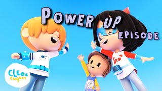 Power Up 🎄Episode And Christmas Song 🎵 Cleo and Cuquin Full Episode In English 🇺🇸🇬🇧