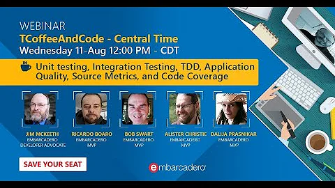 Unit Testing, Integration Testing, TDD, Application Quality, Source Metrics, and Code Coverage - TCo