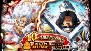 NO ROGER! 10th Anniversary 40 Stamina Blitz Battle! 34.44x Points!