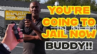 Man Assaults First Amendment Auditor Then Calls The Police department Crying for Help 