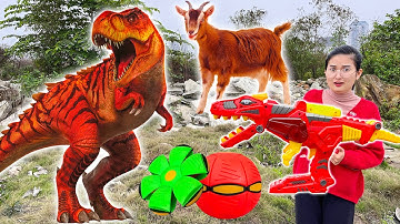 Changcady chiến thắng khủng long , giải cứu cho siêu nhân người nhện và các con vật - Part 191