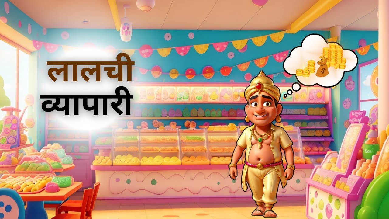 Lalchi Vyapari Hindi Story Cartoon Moral Story lalchi vyapari hindi story cartoon moral story