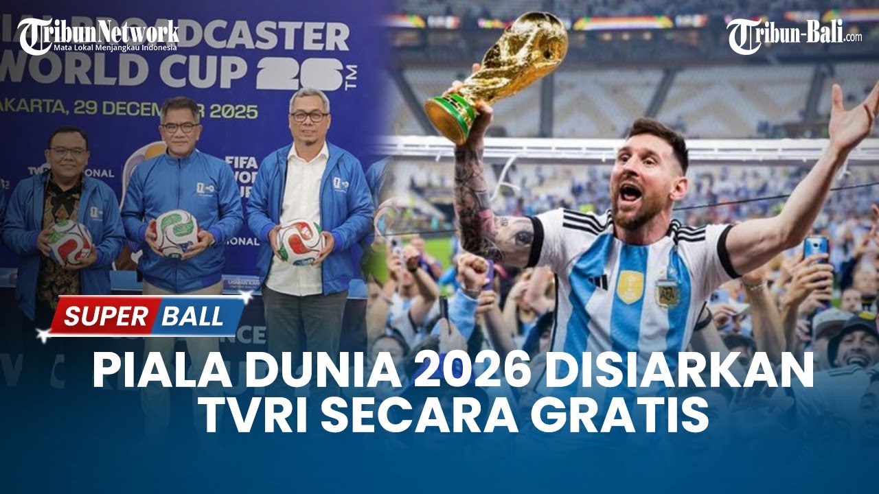 Resmi! Seluruh Laga Piala Dunia 2026 Disiarkan TVRI Secara Gratis - YouTube