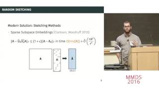 Randomized Low-Rank Approximation and PCA: Beyond Sketching, Cameron Musco