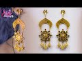 Make beautiful Paper Earrings | handmade jewelry | made out of paper | Crafty Butterfly 012