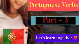 20 Useful Portuguese Verbs Part 3 || Learn European Portuguese Verbs || Learn Portuguese screenshot 2