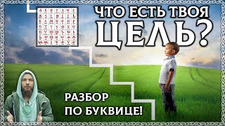 Слово Цель - Сильнее Мечты? Разбор По Буквице! Осознанка