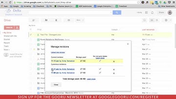 Managing different versions of Non Google files in Google Drive