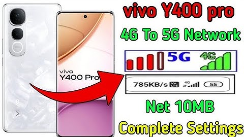 Vivo Y400 pro Network problem solve 2025 ||How to fixd network problem in vivo Y400 pro 2025 || 5G