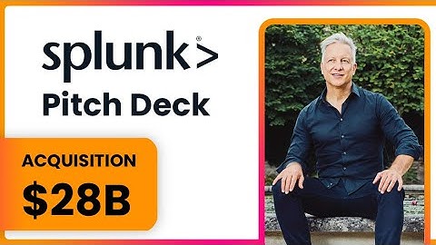 Splunk Got Acquired For $28 Billion – Here’s Their Latest Pitch Deck. (Analysed)