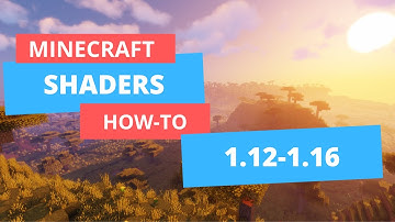 How to Get Shaders in Minecraft in 2020 1.12 & 1.16 with Optifine - Make Minecraft Beautiful!