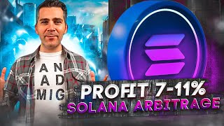 Crypto Arbitrage Guide | Solana Arbitrage Strategy in 2024 | Solana Crypto Strategy | +11% Profit