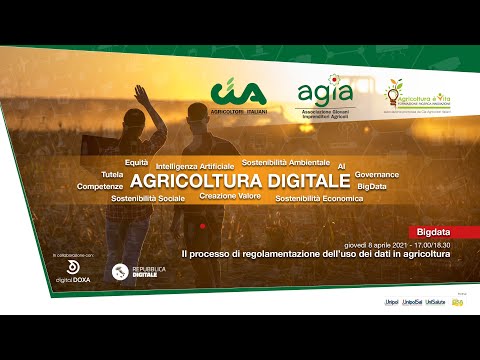 AGRICOLTURA DIGITALE: Bigdata: il processo di regolamentazione dell’uso in agricoltura