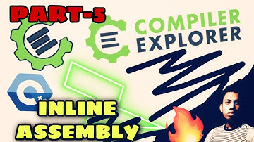 inline assembly !! part-5 || c to assembly #language #nptel #codeing #youtube #cse #makan #assembly
