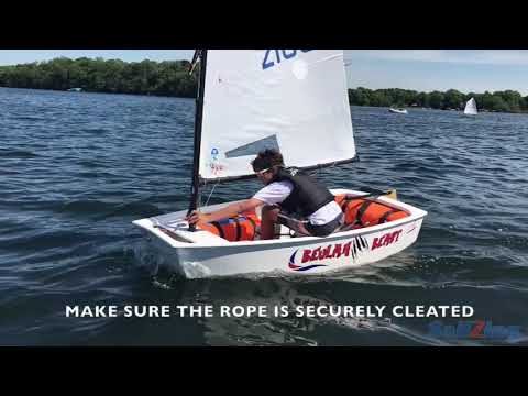 Optimist Sailing Tips: Tighten the Vang While Sailing - SailZing