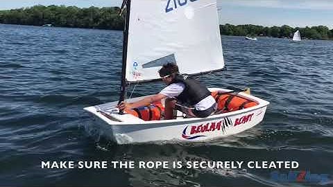 Optimist Sailing Tips: Tighten Vang While Sailing