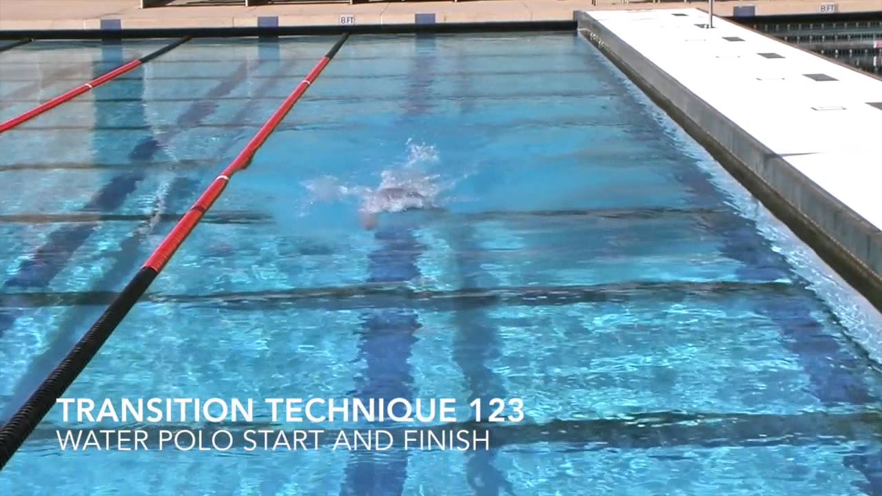 Water Polo Drills Transition Drill 123, Water Polo Start and Finish
