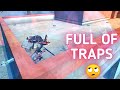 SOLO VS SQUAD || TERRACE FULL OF TRAPS 🧐 || NO SOUND IN FULL MATCH 🤔 || THUG LIFE 🙄 !!!!