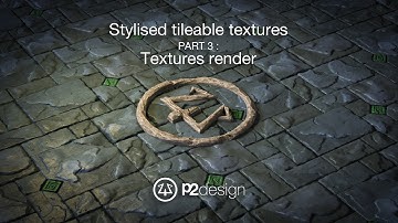 P2design Stylised tileable ROCK MAPS tutorial part 03