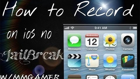 How to record your iOS 7.1.2 and iOS 8 Phone or IPod (non jailbroken)