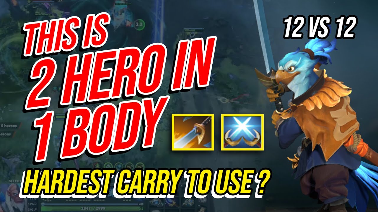 THIS HERO SO HARD TO USE | Dota 2 Arcade 12v12