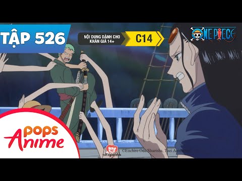 One Piece Tập 526 – Núi Lửa Phun Trào! Trôi Tới Đảo Người Cá – Đảo Hải Tặc