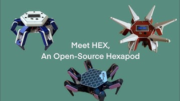 Meet Hex, An Open-Source Hexapod