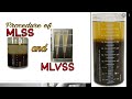 MLSS and MLVSS