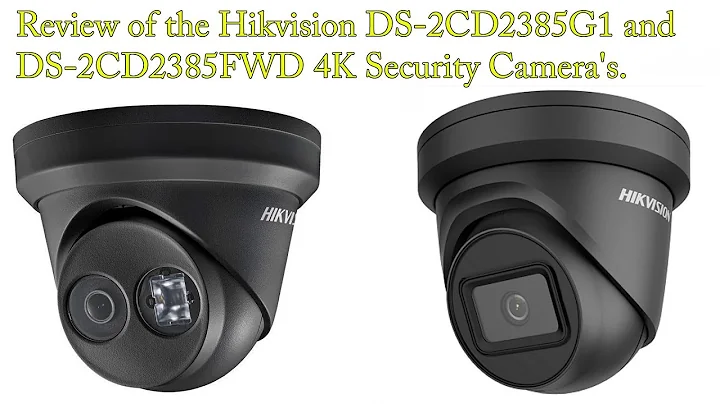 Review of the Hikvision DS-2CD2385G1 4K Turret surveillance POE camera