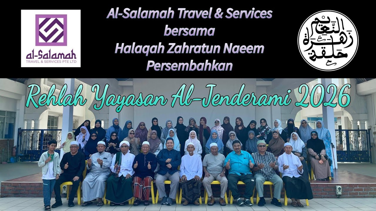 Rehlah 3H2M ke Yayasan Al-Jenderami di Dengkil, Selangor, Malaysia oleh peserta² dari Singapura.