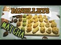 Panallets clásicos y de matcha | bolitas dulces de almendras