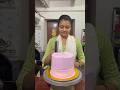 Itna tall cake  makeup theme shorts shortsfeed viral trending cake celebration youtube