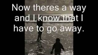 Video thumbnail of "father and son - cat stevens [lyrics]"