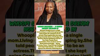 From Welfare Lines to EGOT Winner. "Whoopi Goldberg"