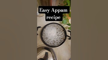 Easy Appam recipe #food #mallu #apam #breakfastrecipes