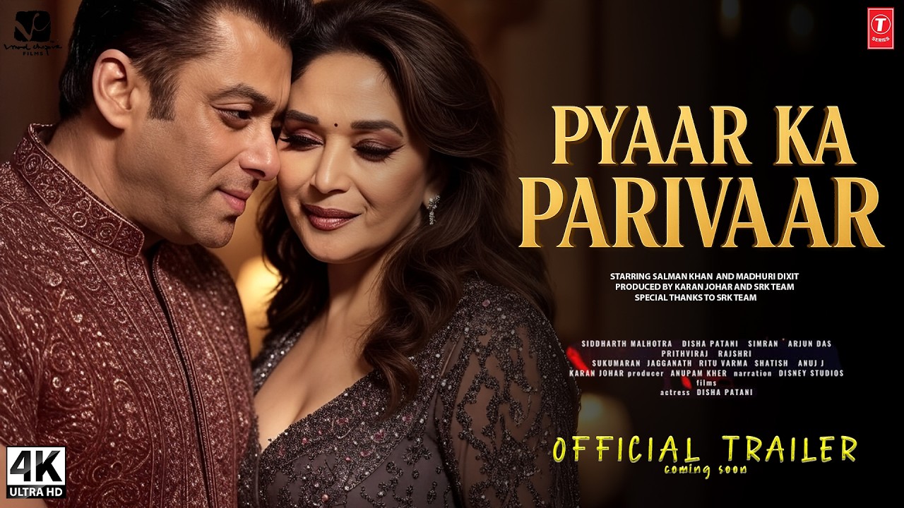 Pyaar Ka Parivaar - Official Trailer | Salman Khan, Madhuri Dixit | Karan Johar