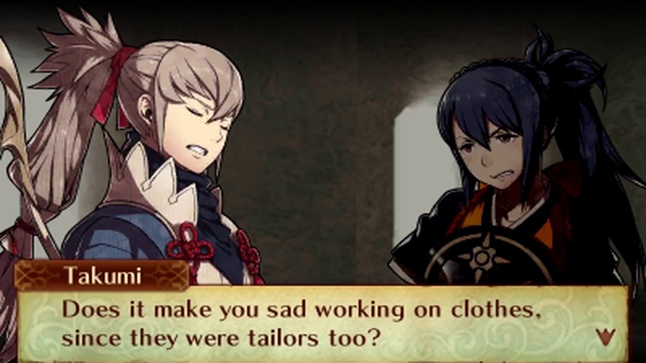 (Fire Emblem: Fates) Takumi & Oboro C-S Support (Fandub)