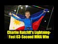Charlie Ratcliff's Lightning-Fast 63-Second MMA Win | PH's Second Gold Medal | AYG Highlights