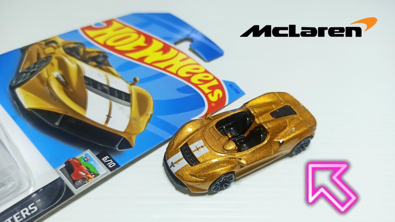 HOT WHEELS MCLAREN ELVA GOLD YouTube