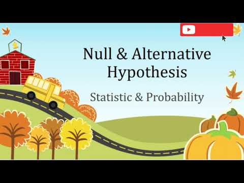 null hypothesis example tagalog