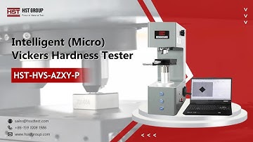HST-HVS-AZXY-P Intelligent Microhardness Tester #HardnessTester #MicroVickers