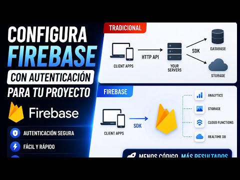Configura Firebase con Autenticación para tu Proyecto HTML - YouTube