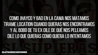 La T y La M, ECKO - Si Supieras (LETRA)