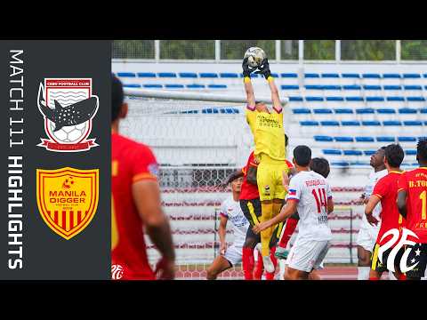 DYNAMIC HERB CEBU FC VS MANILA DIGGER FC || Match Highlights | PFL 2025-2026 | M111 — football highlights