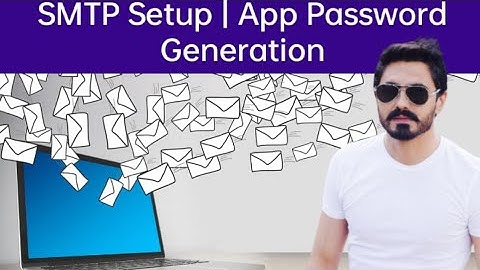 Create Office 365 SMTP Account and generate App password with MFA enabled